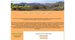 Desktop Screenshot of guitarraline.es